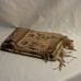 Vintage beautiful scarf shawl wrap with floral design and fringes