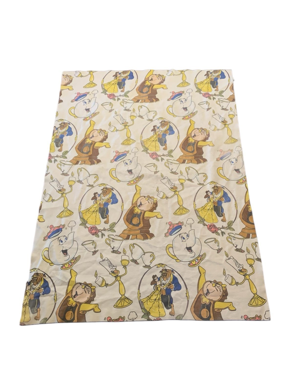 Chatham Disney Beauty And The Beast Blanket AS IS (READ)