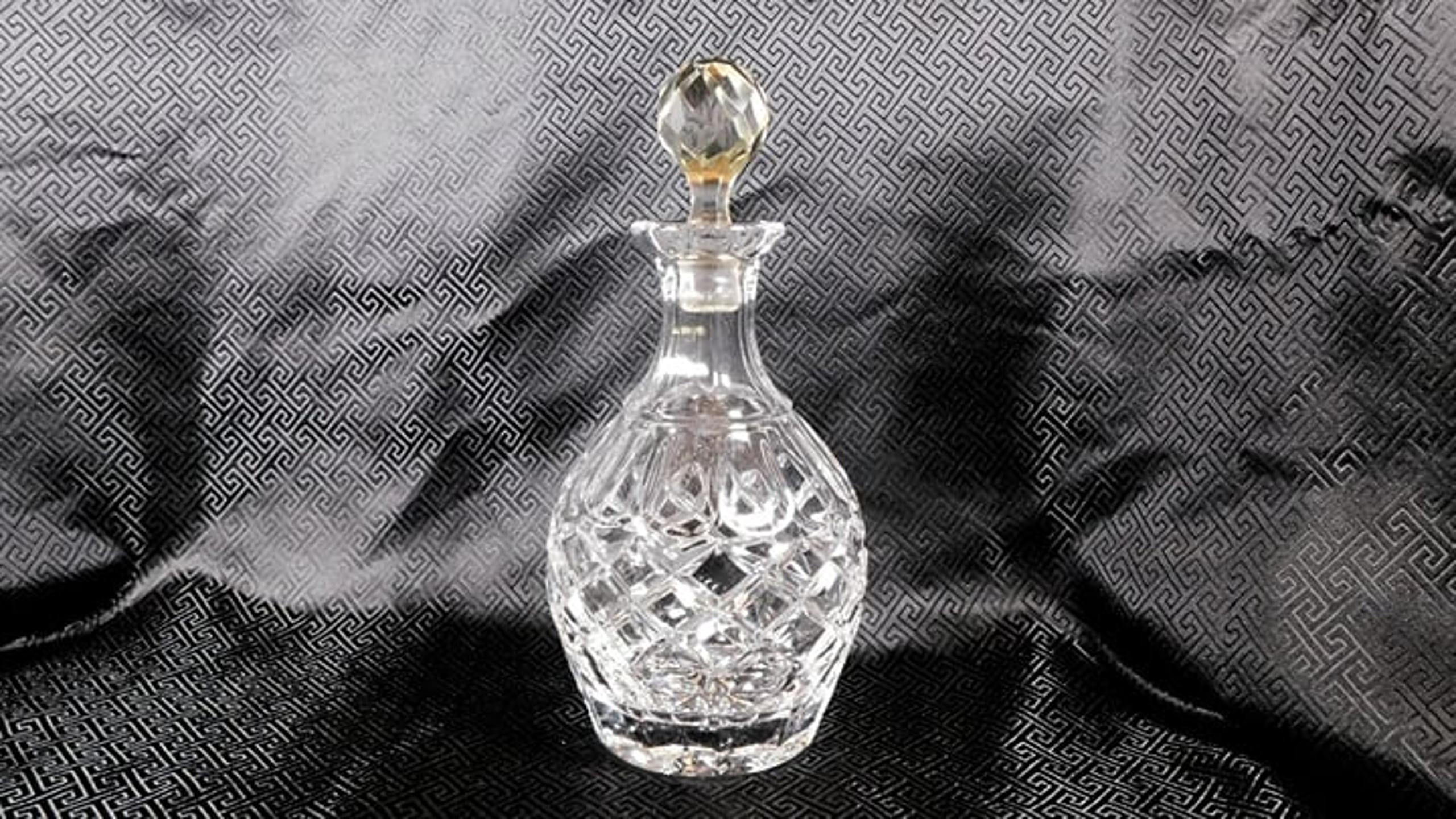 Gorham Crystal Decanter in Glen Mist # 25109