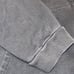Y2K Armani Exchange Silver Embroidered Eagle On Back Black Zip Up Hoodie Large