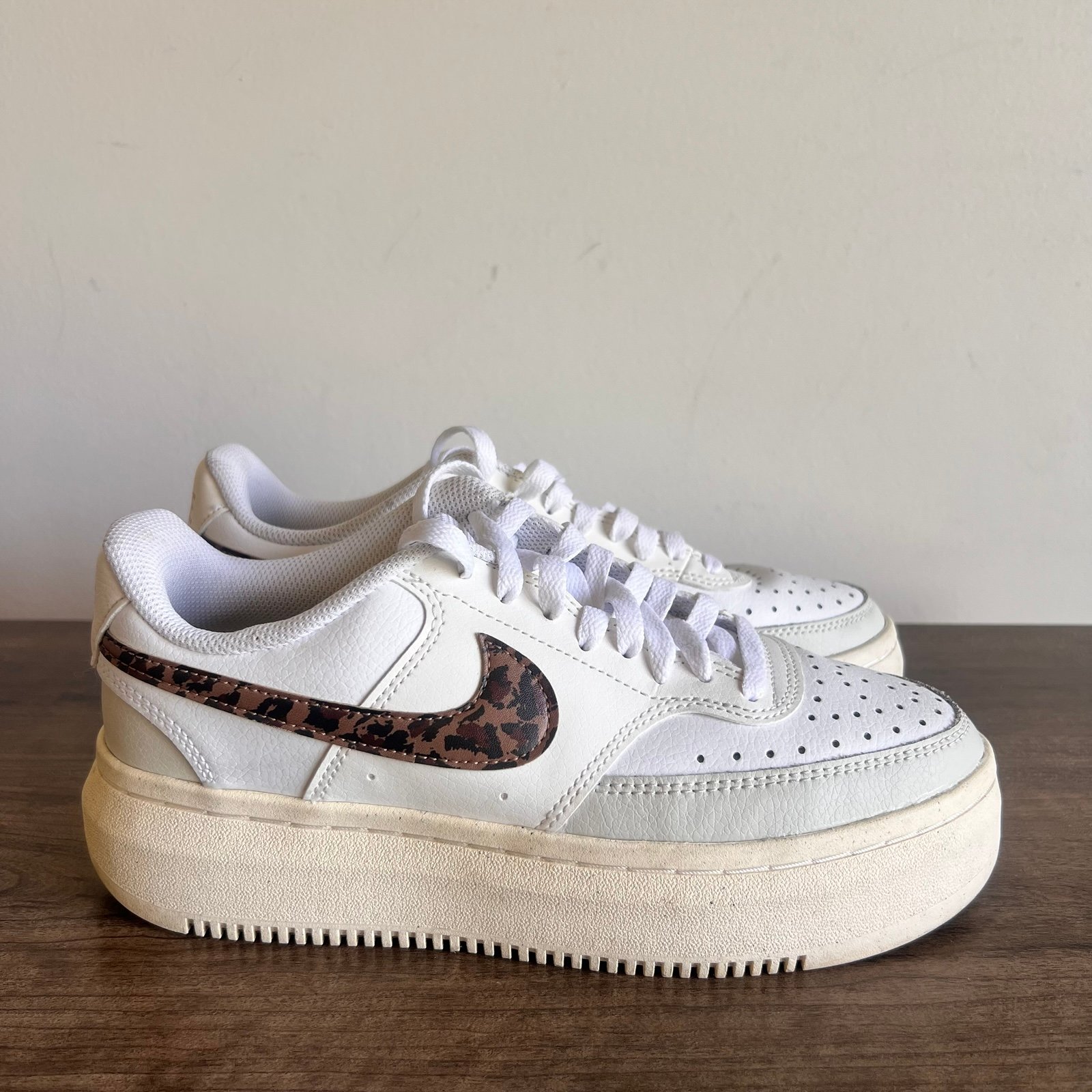 Nike Court Vision Alta Leopard Women's Shoe Size 9 #242948