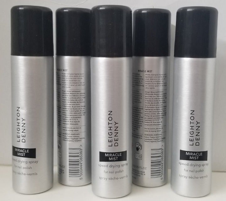 48 cans Leighton Denny MIRACLE MIST Speed Drying Spray for Nail Polish 2.53 oz