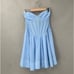 Bardot Hart Corset Mini Dress Womens Large Strapless Romantic Glam Milkmaid