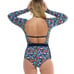 Body Glove Women's Vivid Field Wave One Piece Swimsuit (Paddle Suit) Size XL 16