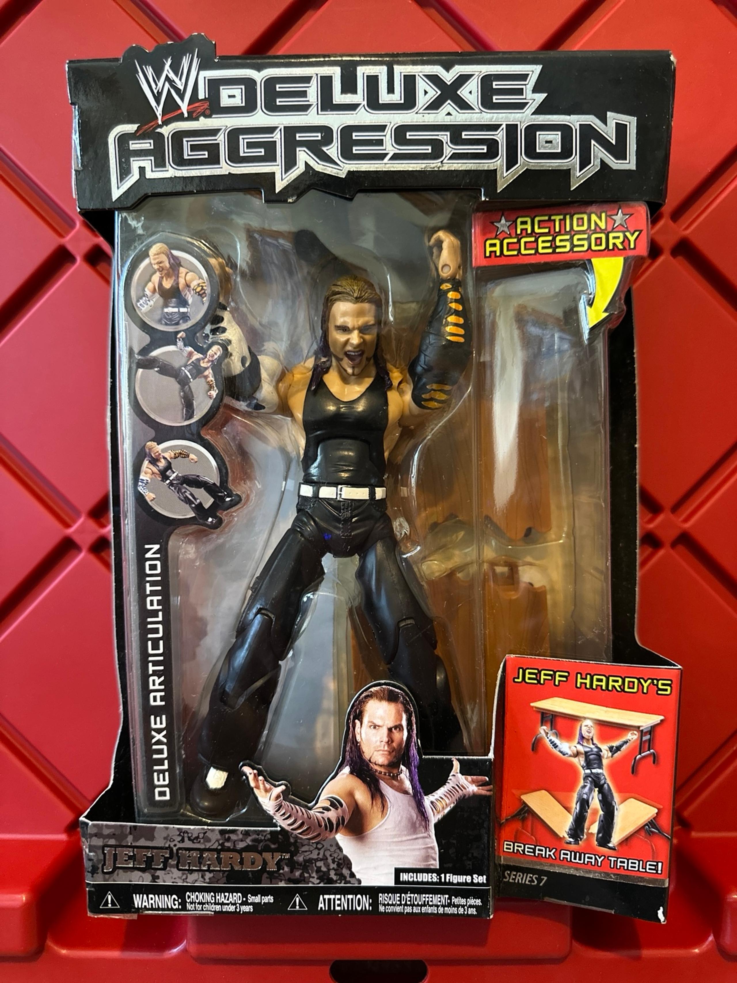 WWE WWF ECW JEFF HARDY DELUXE AGGRESSION SERIES 7