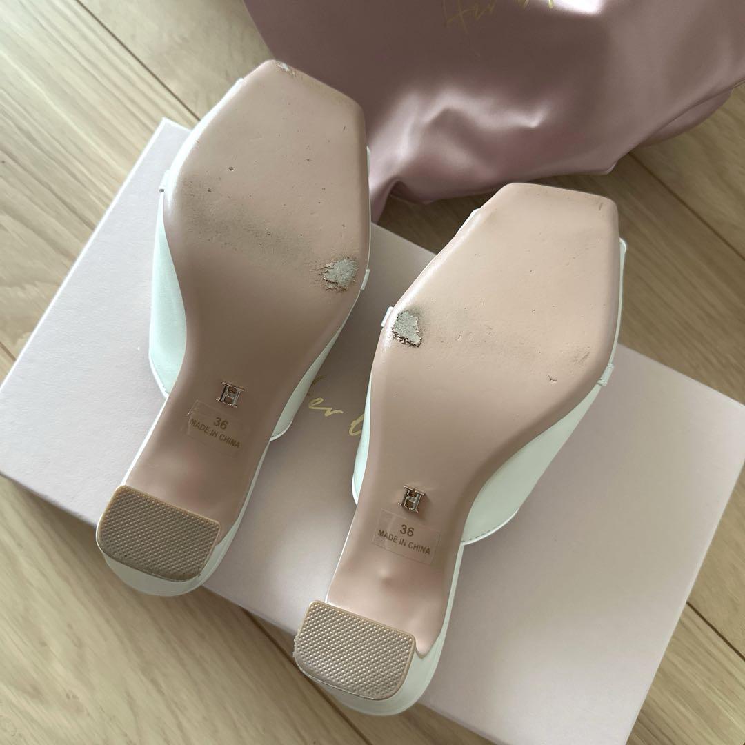 herlipto Bit Square-Toe Mules New Color