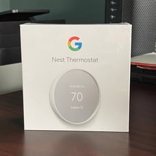 Google Nest Thermostat Snow