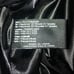 Via Spigia Black Asymmetrical Zip Front Funnel Neck Cape Coat Jacket