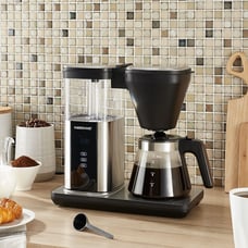 9 Cup High Temperature Drip Coffee Maker, 1.35 Liter Capacity,Black-gfsfd4