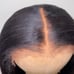 Fitted Glueless 360 HD lace Wig Kinky Straight and invisible band. (OMGHERHAIR)