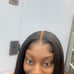 Fitted Glueless 360 HD lace Wig Kinky Straight and invisible band. (OMGHERHAIR)