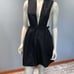 1950S VINTAGE ANGELICA NYLON PINAFORE UNIFORM DRESS SMALL