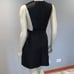 1950S VINTAGE ANGELICA NYLON PINAFORE UNIFORM DRESS SMALL
