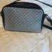 Vintage Gucci Micro GG Blue Crossbody Bag