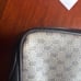 Vintage Gucci Micro GG Blue Crossbody Bag