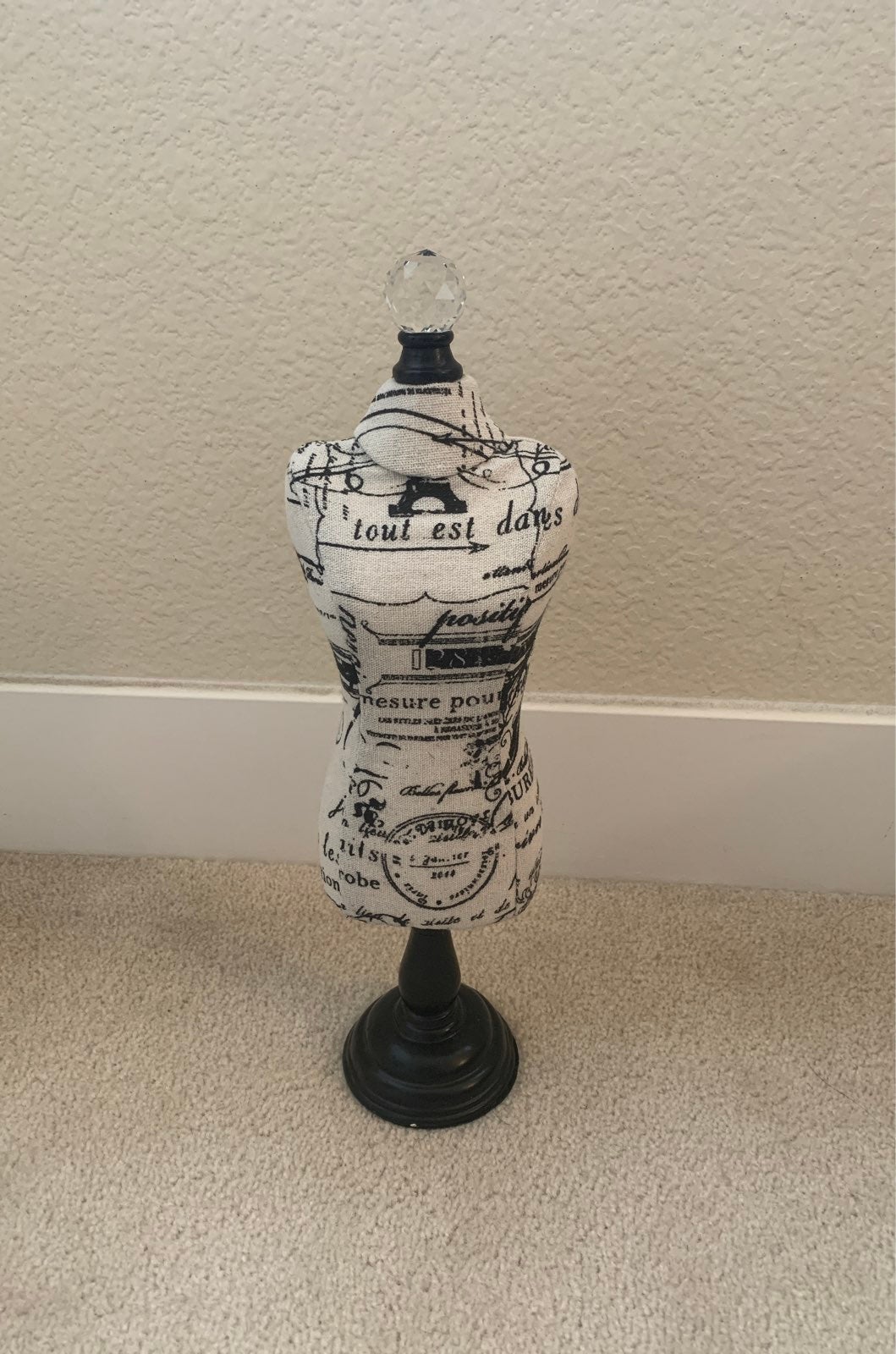 Vintage Home Decor with crystal ball