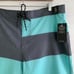 *flaw NWT O’Neill - Aqua gray Informant mid-length board shorts, sz 38