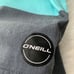 *flaw NWT O’Neill - Aqua gray Informant mid-length board shorts, sz 38