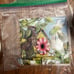 Pier 1 hand painted 3D porcelain teapot with accessories