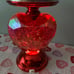 Bath and Body Works Heart Pedastal Globe