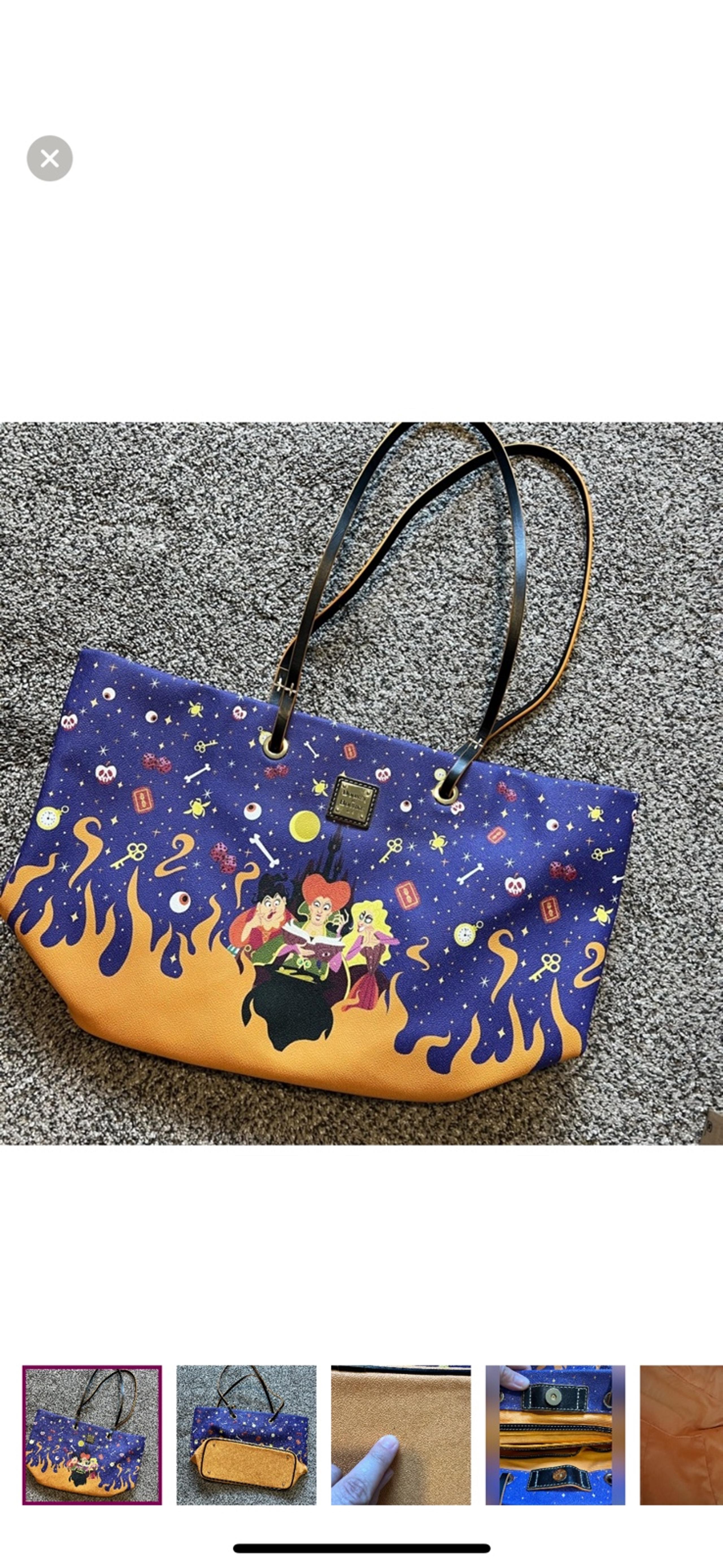 Disney Hocus Pocus Dooney and Bourke tote