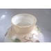 VTG. FOLIAGE THEMED PAINTED LAMP SHADES: SET OF 2