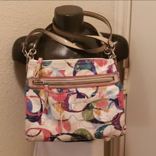 Coach Multi Color Messenger Bag