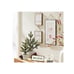 Christmas Ornament Prints (2) - Metal Framed Prints Wall Art Holiday Decor NWT