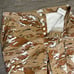 Good American DESERT CARGO PANT Sz 16 Brown Beige Tan Button Fly