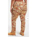 Good American DESERT CARGO PANT Sz 16 Brown Beige Tan Button Fly