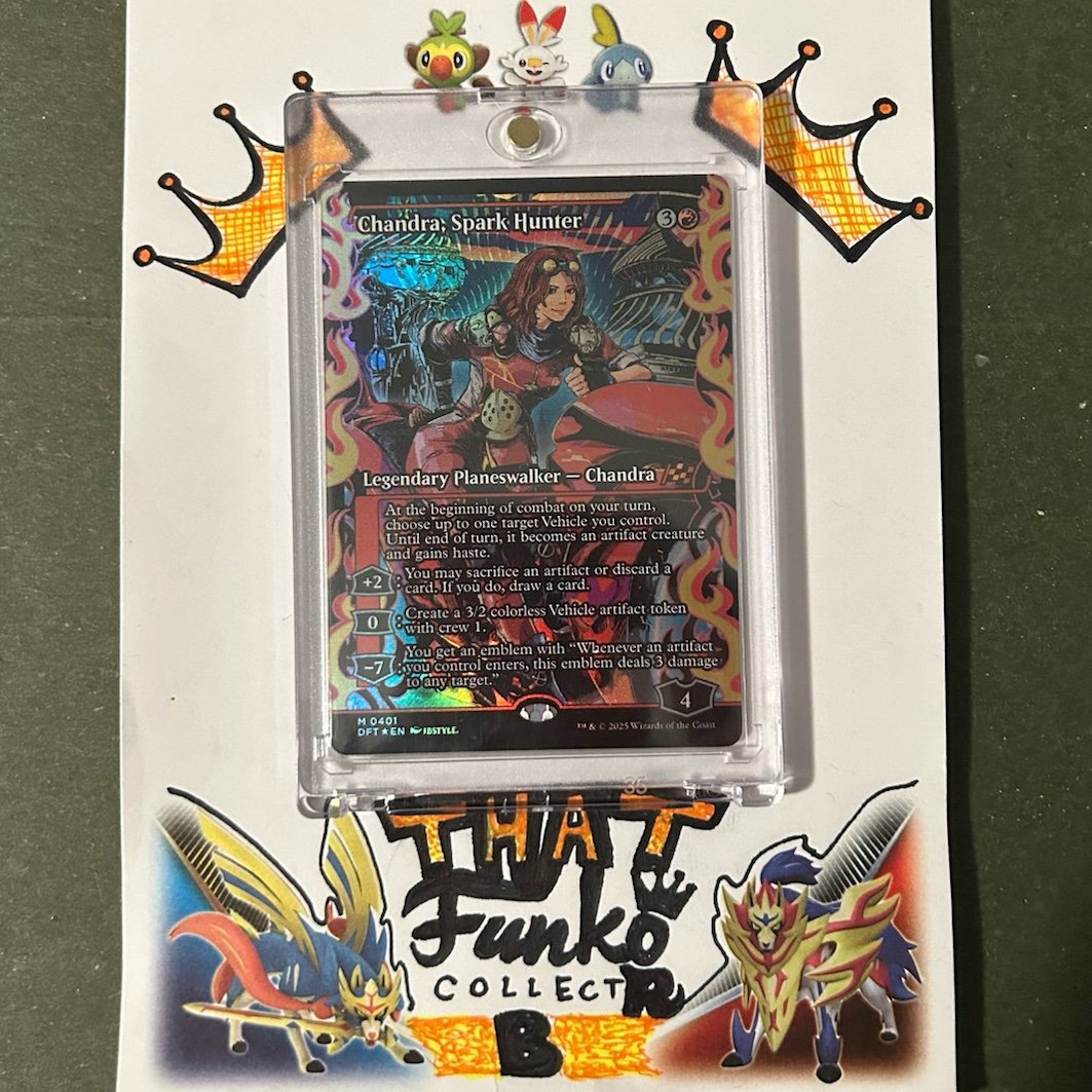 Foil Chandra, Spark Hunter 401 (0401) Showcase MINT!