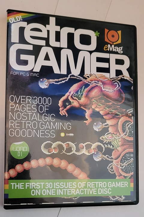 Retro Gamer Magazine Load 1 eMag Digital DVD Issues 1-30 LIKE NEW PC Mac Tablet