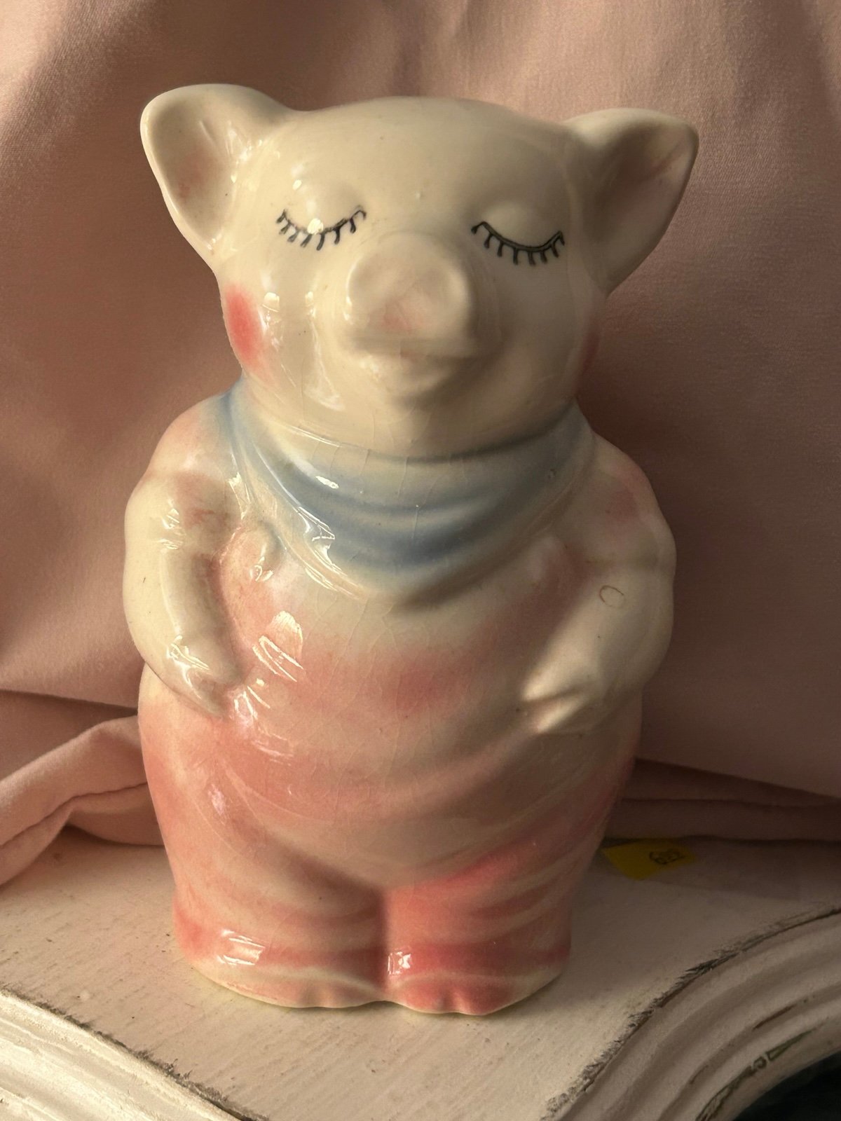 Vintage Royal Copley Smiling Pig Bank