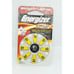(8 PACK) Energizer EZ Turn & Lock AZ10-DP-8 Size 10 Hearing Aid Batteries