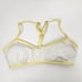 L*Space Pamela Bikini Top in Cream Lemon Yellow Size Small NWT Racerback
