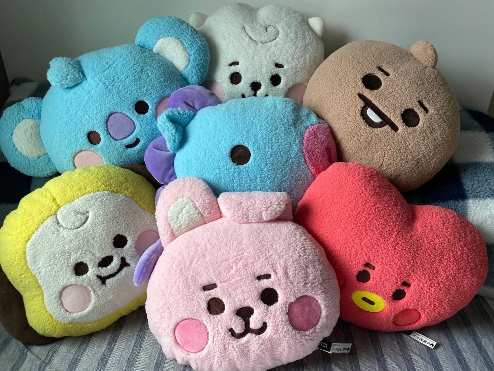 BT21 Baby Boucle Cushion Bundle