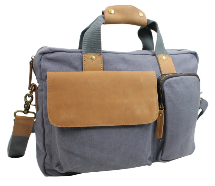 Canvas Laptop Messenger Bag CM01BG