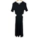 NEW Boden Cutout Knitted Ribbed Midi Black A-line Sweater Dress Various Sizes