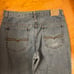 Anchor Blue Baggy jeans VINTAGE Y2K GRUNGE SKATER HIPHOP size 34X34