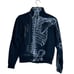 Vintage Iron Fist Zip Up Track Jacket 00s “Wishbone” Skeleton Black Men's Small