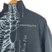 Vintage Iron Fist Zip Up Track Jacket 00s “Wishbone” Skeleton Black Men's Small