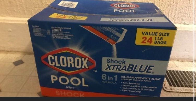 Pool bleach