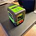 Self-leveling Green Cross laser tool with vertical and horizontal lines - NEW!