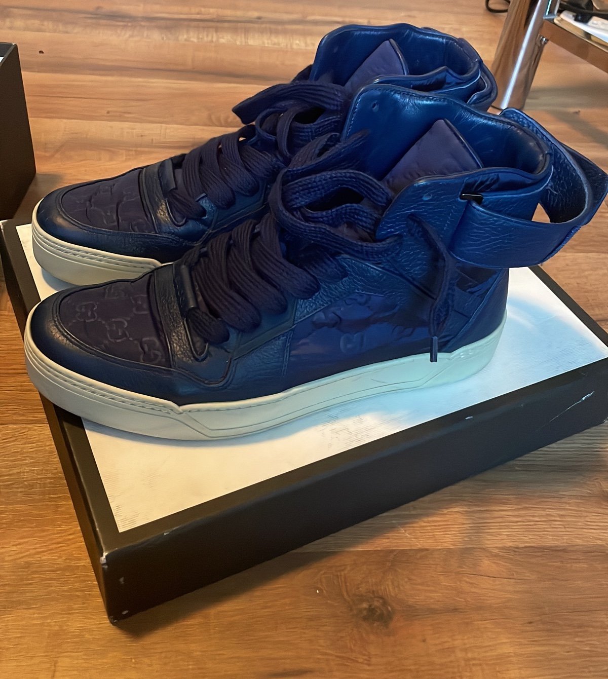 Gucci leather high top