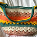 Handmade Crochet Summer Tote Shoulder Bag