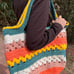 Handmade Crochet Summer Tote Shoulder Bag