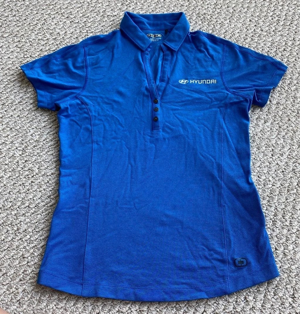 Hyundai Ogio Golf Polo Woman's Size Small