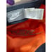 Vintage Nike Golf Cabbie Hat L/XL Brown Newsboy Cap Snap Back Orange Swoosh