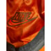 Vintage Nike Golf Cabbie Hat L/XL Brown Newsboy Cap Snap Back Orange Swoosh