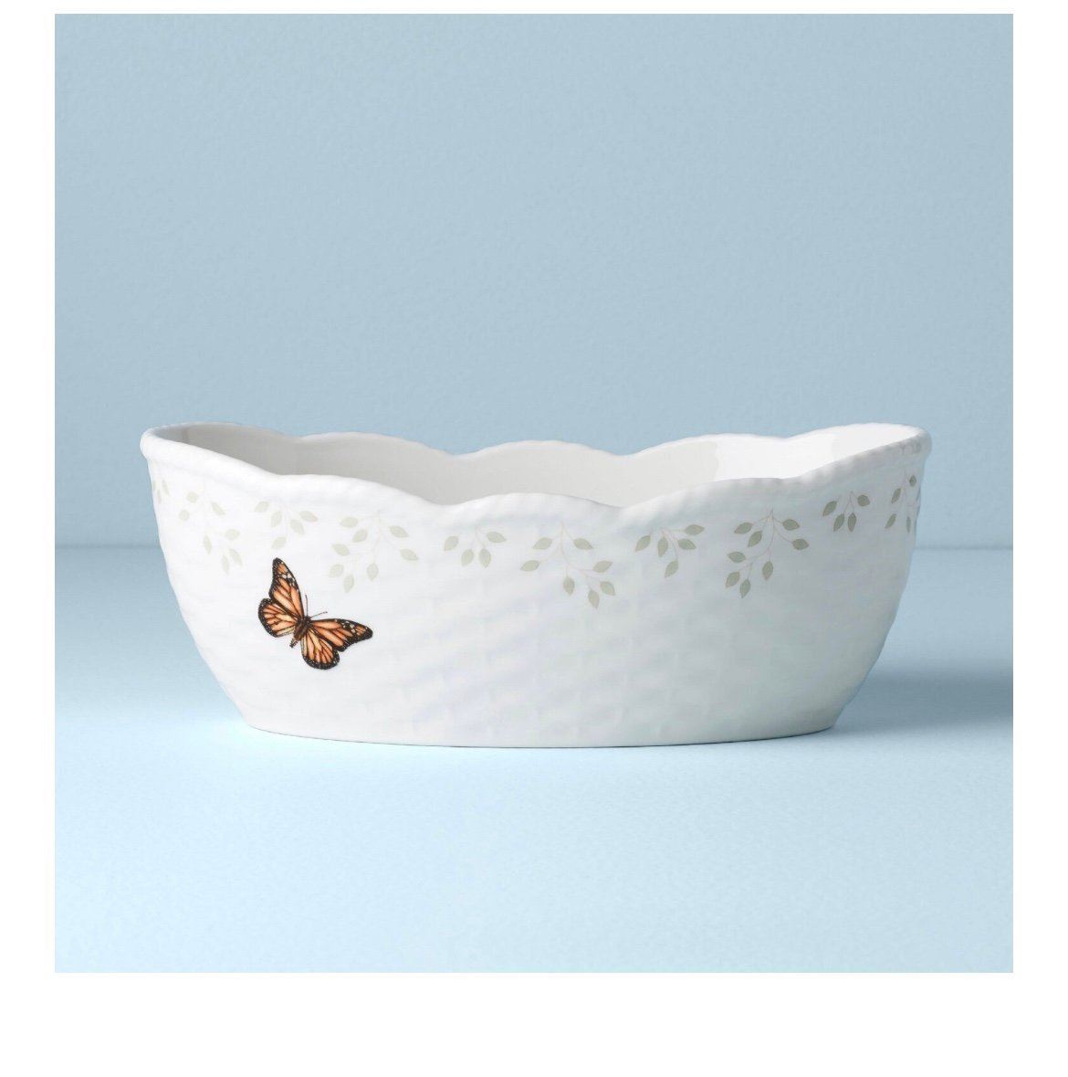 Lenox Butterfly Meadow Bunny Bread Basket 894107